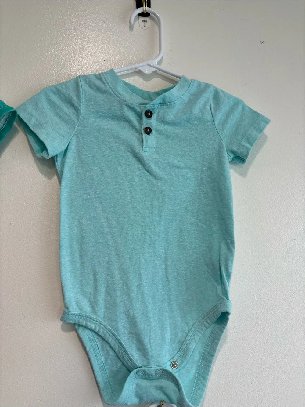 18 month summer t shirt baby boy bundle stripes neon colors